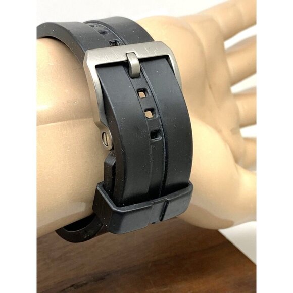 Oakley Gearbox Men's Watch Swiss Quartz Titanium Case Black Dial Rubber … - Picture 10 of 14